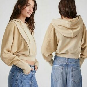 Free People NWOT Love Letters Hoodie M